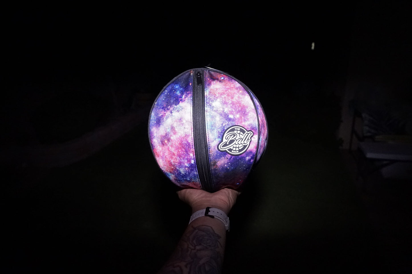 NOVR The Ballsack Nebula basketball carrier — detail