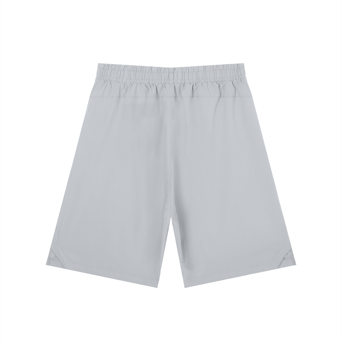 NOVR Training Shorts — Elastic Waist (Light Gray)