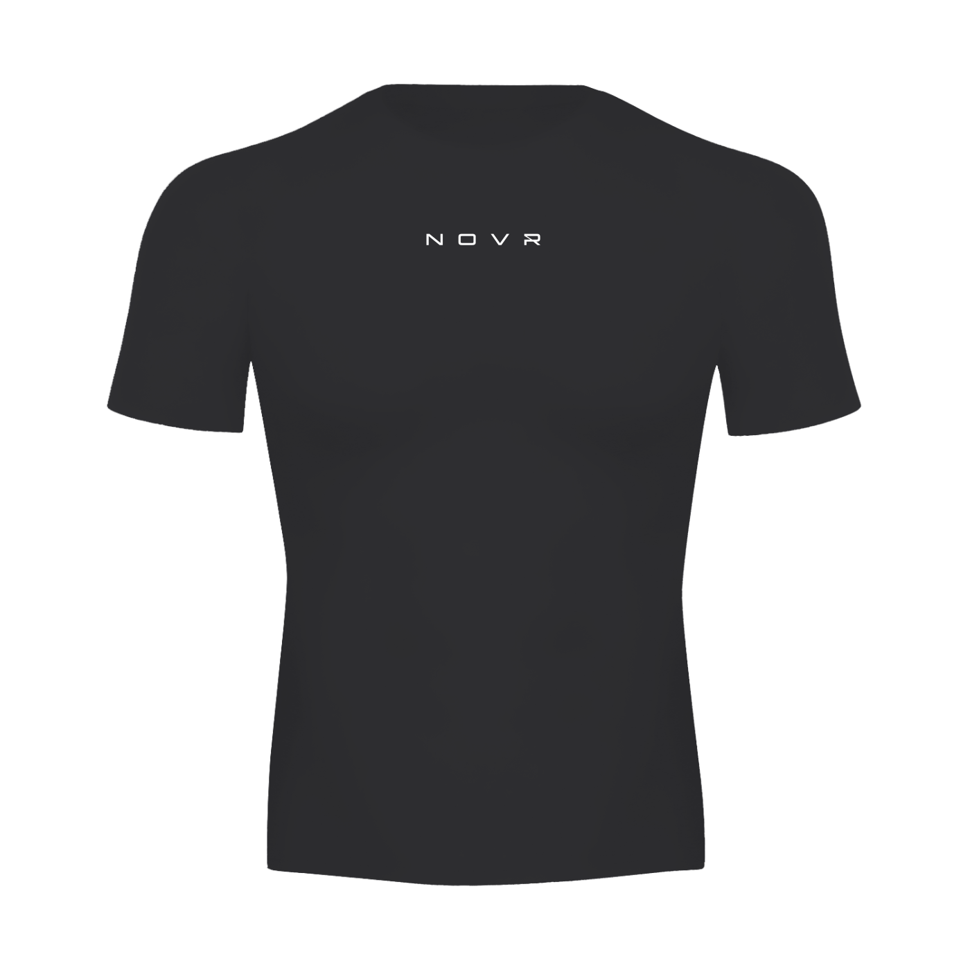 NOVR Performance Tee — Compression (Black)