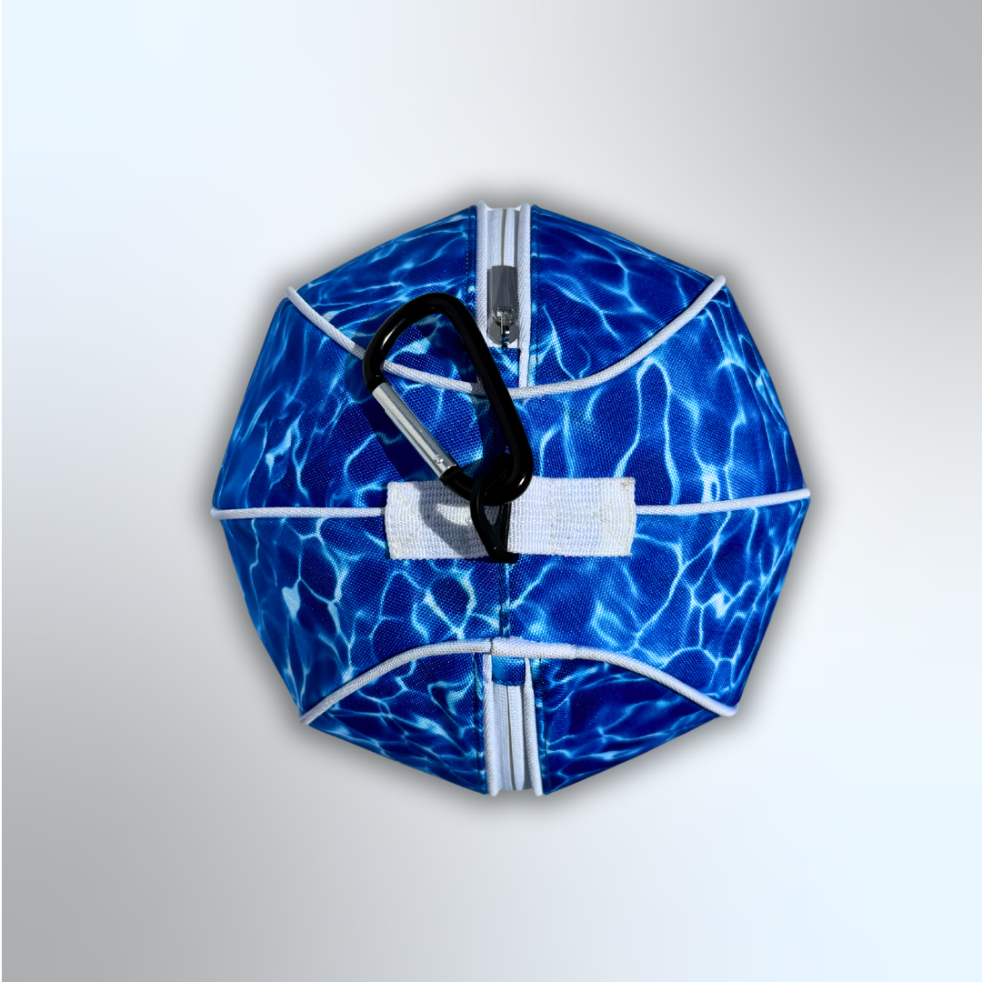 NOVR The Ballsack Shots Wet basketball carrier — detail
