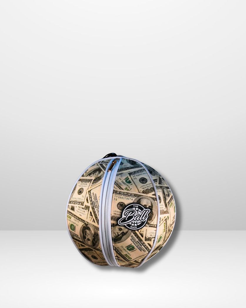 NOVR The Ballsack Money Sack — clip-on basketball carrier